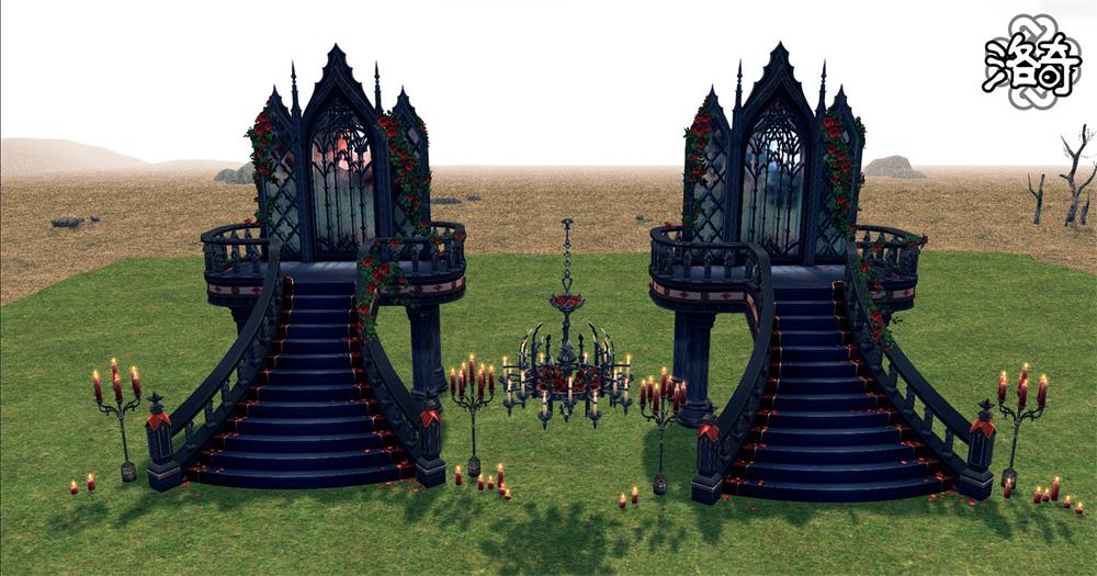 《洛奇》中的吸血鬼宴会——绯色夜韵服饰 《洛奇》中的吸血鬼宴会——绯色夜韵服饰