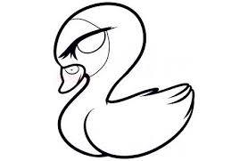 如何绘制天鹅的简易素描——天鹅简笔画详细步骤 如何绘制天鹅的简易素描——天鹅简笔画详细步骤
