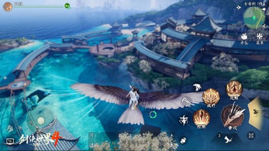 关于《剑侠世界4》中无限地图的尺寸介绍——它到底有多大？