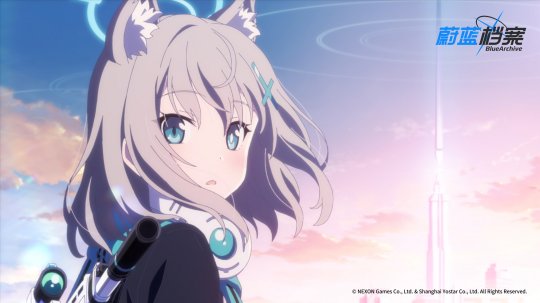 每一天的平凡，都是一种奇迹！由青春战术剧情RPG手游《蔚蓝档案》今日正式开启公测