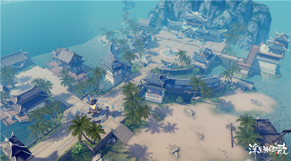 《浮生为卿歌》推出的全新资料片“风起沧溟”今日盛大上线