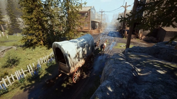 《西部人》是一款沙盒生存类型的游戏，旨在打造一个具有高度自由度的西部开放世界环境