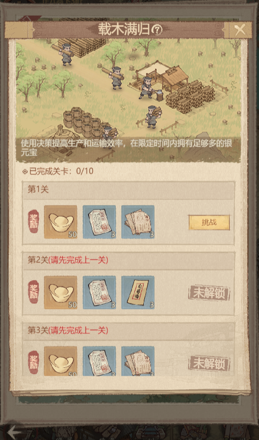 关于“这城有良田”游戏中开启区的小游戏攻略，内容整理如下  
