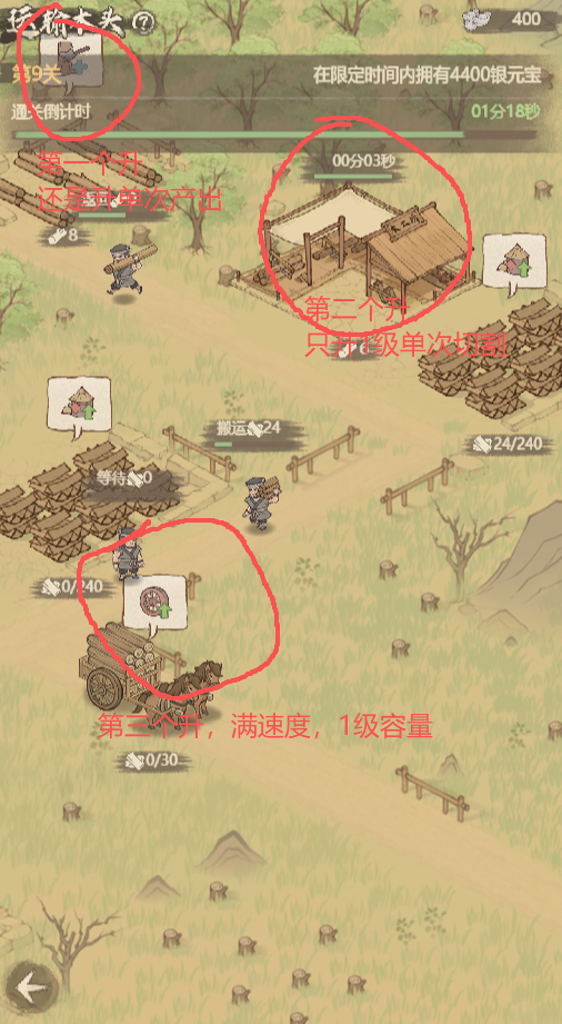 关于“这城有良田”游戏中开启区的小游戏攻略，内容整理如下  
