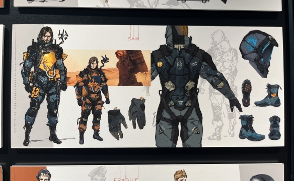 《死亡搁浅2》角色设计的概念图欣赏：独特的视觉表达令人印象深刻