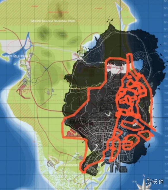 在《侠盗猎车手6》的最大地图面临一项关键挑战：如何将整个区域充实到极致？