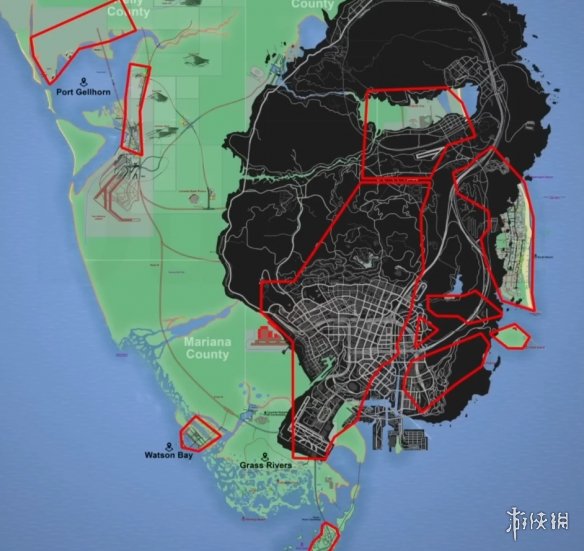 在《侠盗猎车手6》的最大地图面临一项关键挑战：如何将整个区域充实到极致？