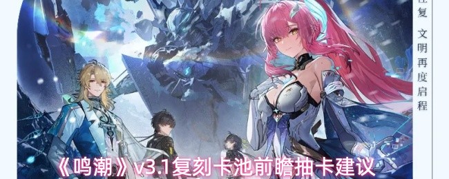 《鸣潮》v3.1复刻卡池未来抽取策略详解
