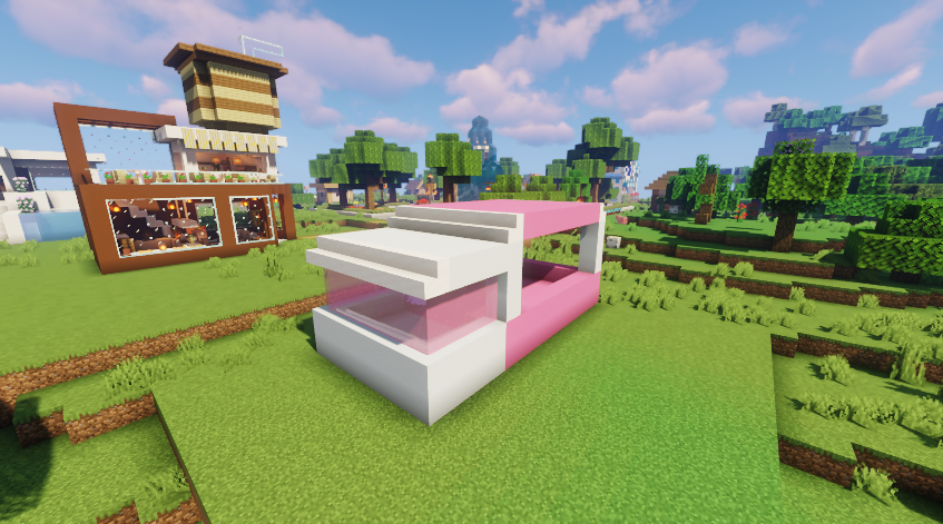 《我的世界：移动版》冰淇淋车的改造详细方案