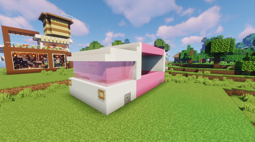 《我的世界：移动版》冰淇淋车的改造详细方案