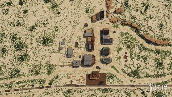 在《我的世界》中，玩家成功复现了《荒野大镖客：救赎2》中的犰狳镇！