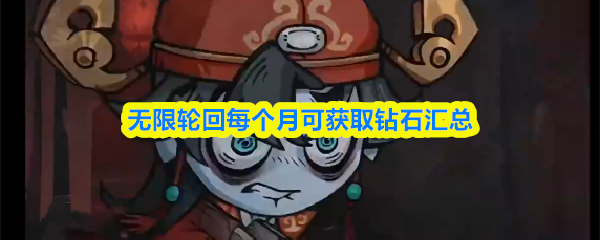 在无限轮回中，钻石作为购买道具和提升战斗力的核心货币，每个月的获取总量如下：
