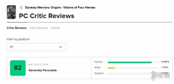《真三国无双:起源》新增DLC“梦幻四英杰”相关评分现已在M站解禁。 《真三国无双:起源》新增DLC“梦幻四英杰”相关评分现已在M站解禁。