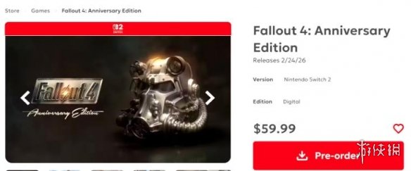 《辐射4》NS版以高价发行引发玩家吐槽:Steam平台仅售20元 《辐射4》NS版以高价发行引发玩家吐槽:Steam平台仅售20元
