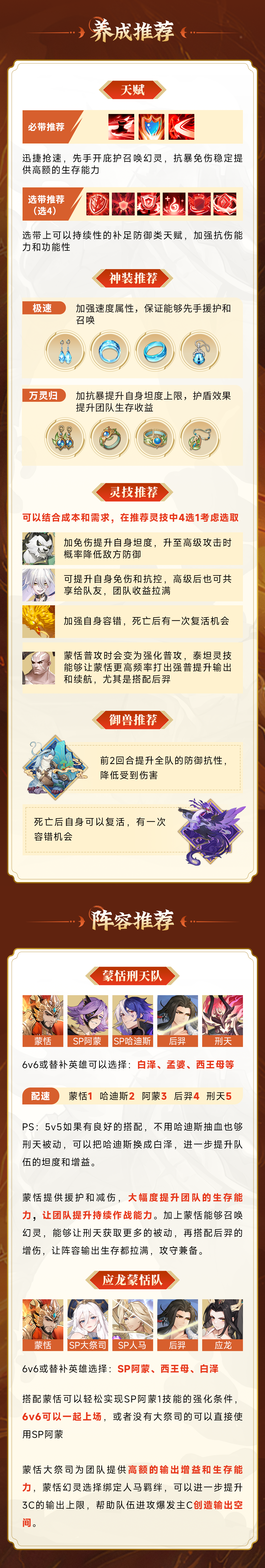 《闪烁之光》中的蒙恬培养全攻略