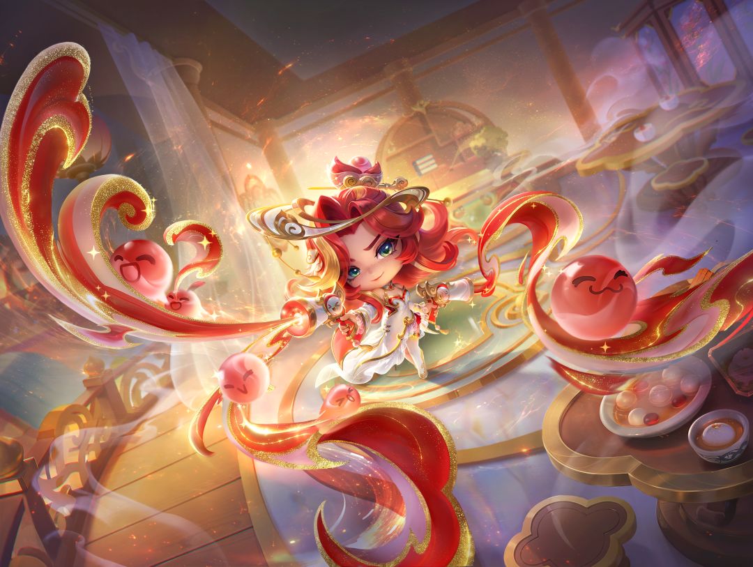 金铲铲之战中山楂水晶汤圆仙子和小小厄运小姐的特效精彩展示