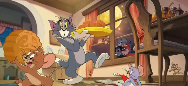 令人心生怜悯的汤姆猫被掌中之势表情包gif