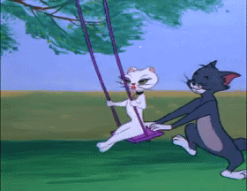 令人心生怜悯的汤姆猫被掌中之势表情包gif