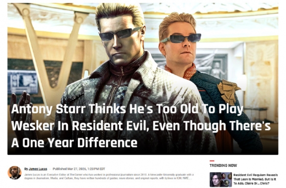 年龄是否成为我出演的障碍？祖国演员坦言：我已经太年长，不适合饰演威斯克这个角色