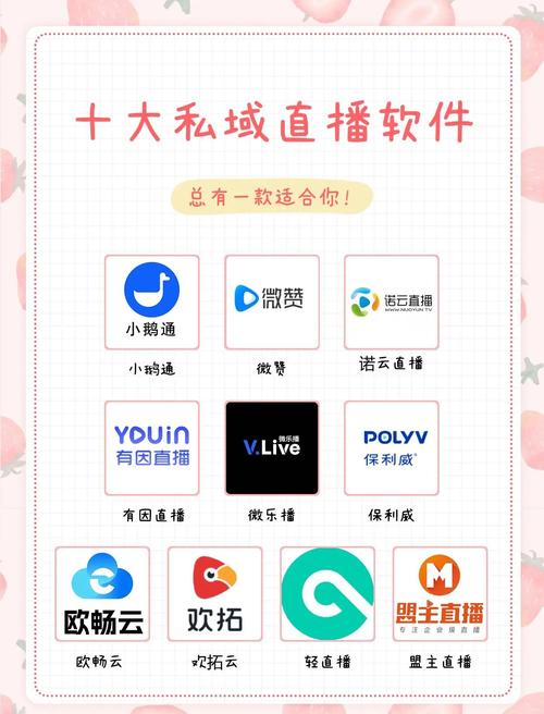 私域流量直播软件