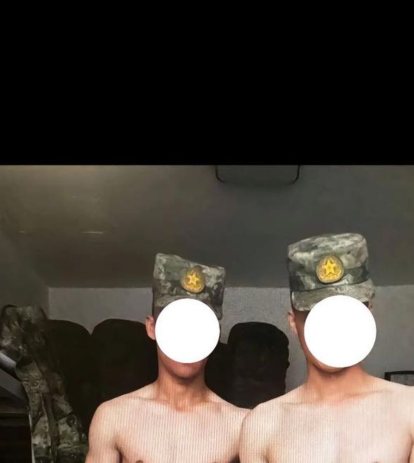 chinese军人boy鸡毛