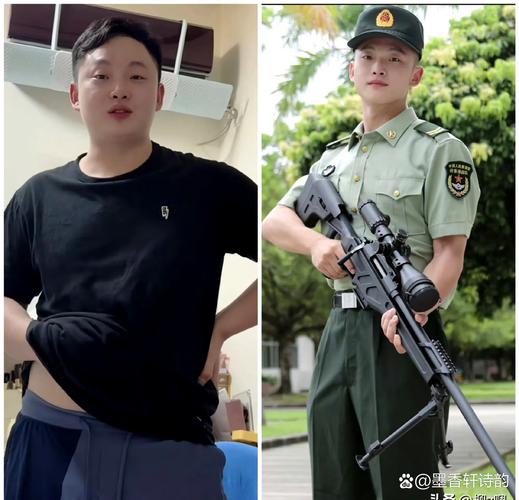 chinese军人boy鸡毛