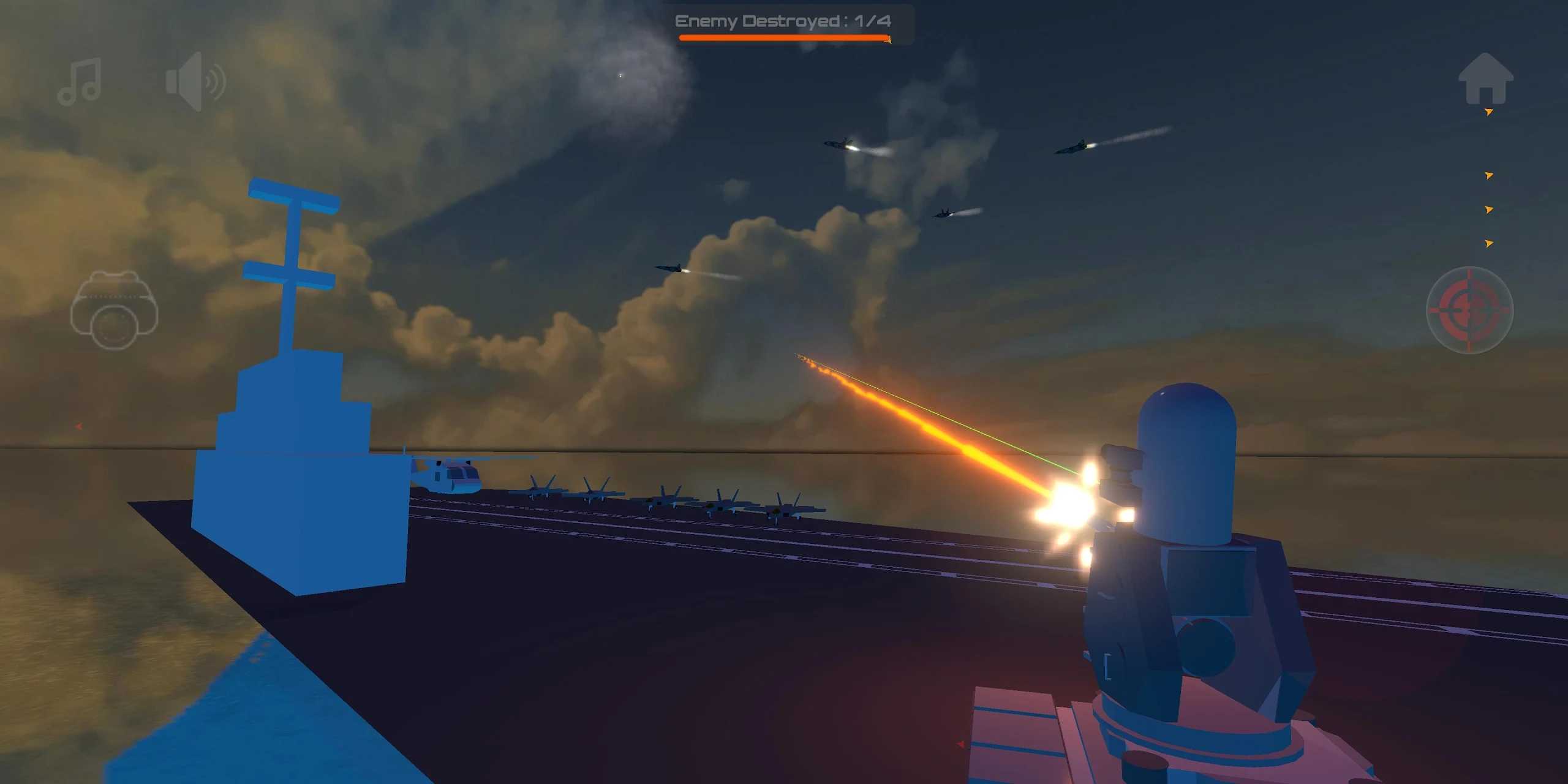 路基密集阵防空模拟器