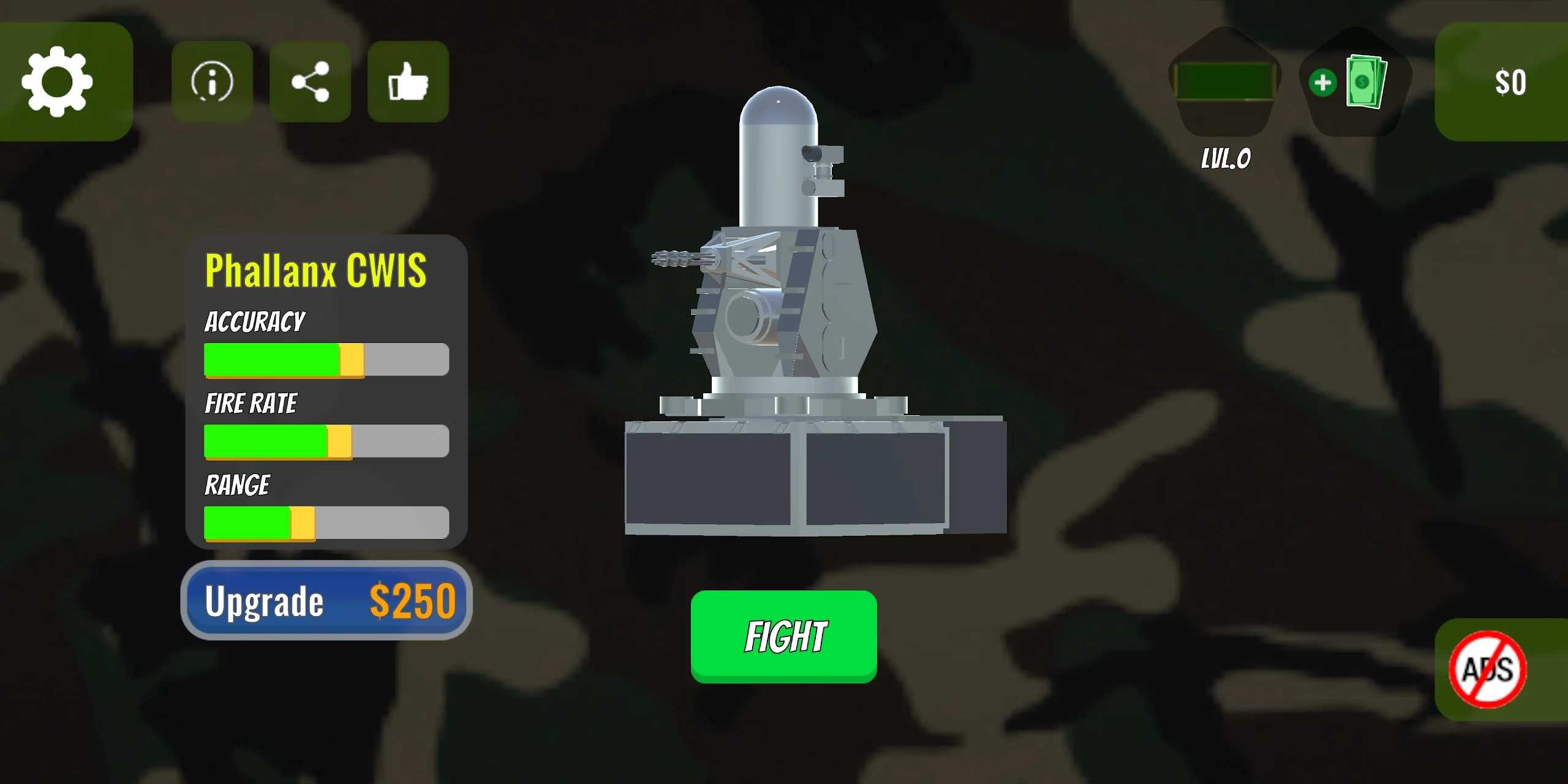 路基密集阵防空模拟器