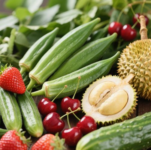 丝瓜樱桃秋葵榴莲菠萝蜜污黄瓜