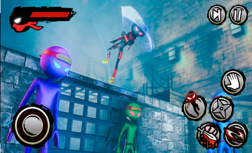 火柴人忍者街霸2021最新版