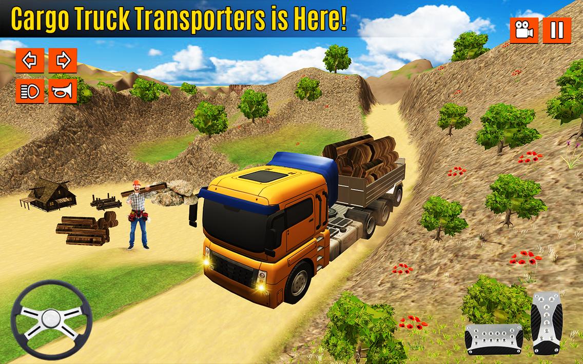 卡车司机上坡货物免费版