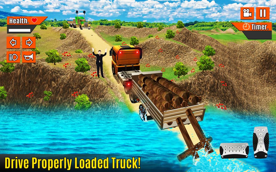 卡车司机上坡货物免费版