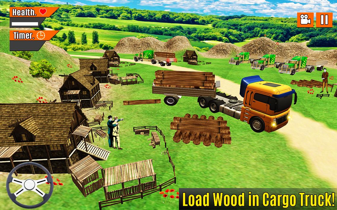 卡车司机上坡货物免费版