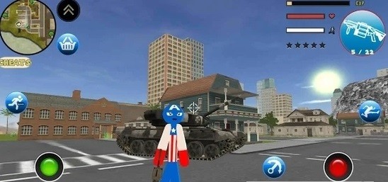 火柴人队长绳索英雄官网版