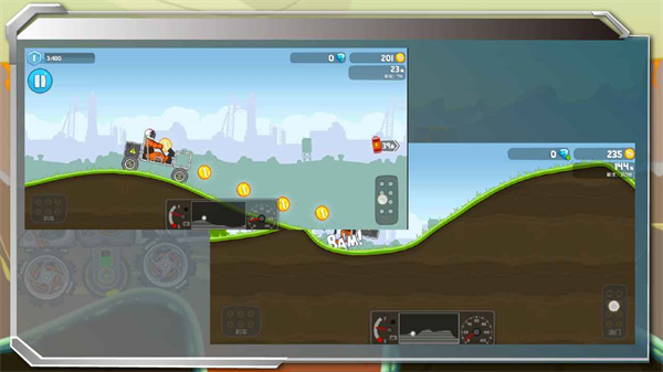 暴爽疯狂赛车功能菜单免费版