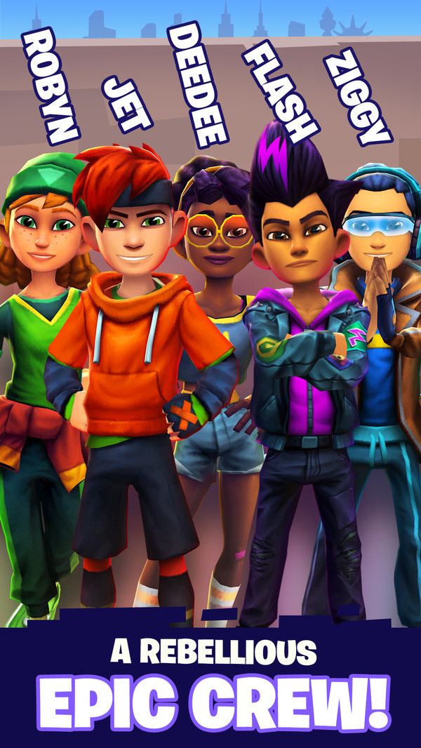 都市酷跑全人物