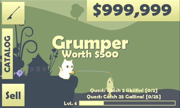 小猫钓鱼Cat Fish