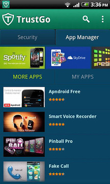 防病毒和手机安全TrustGo