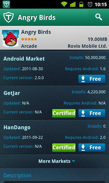 防病毒和手机安全TrustGo