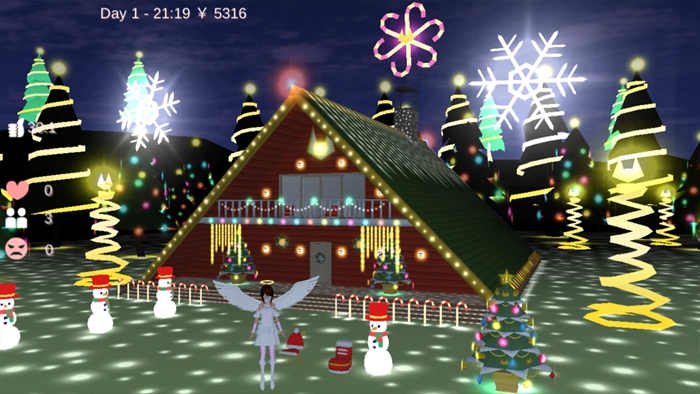 樱花校园模拟器雪屋版