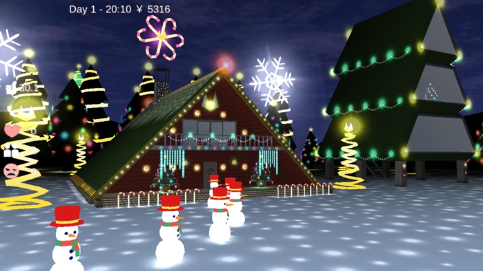 樱花校园模拟器雪屋版