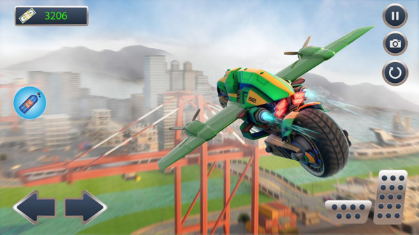 摩托车飞行模拟器官网版