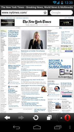 欧朋浏览器经典手机版