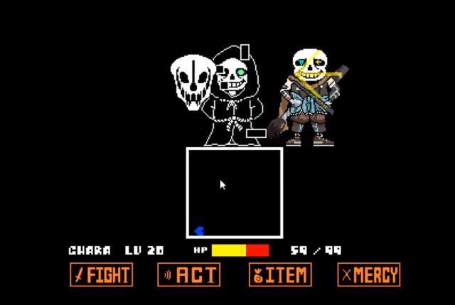 sans fight模拟器