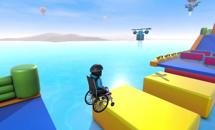 轮椅向前冲移植版