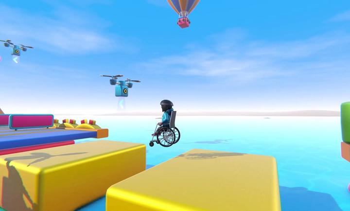 轮椅向前冲移植版