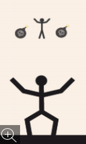 画线守护火柴人